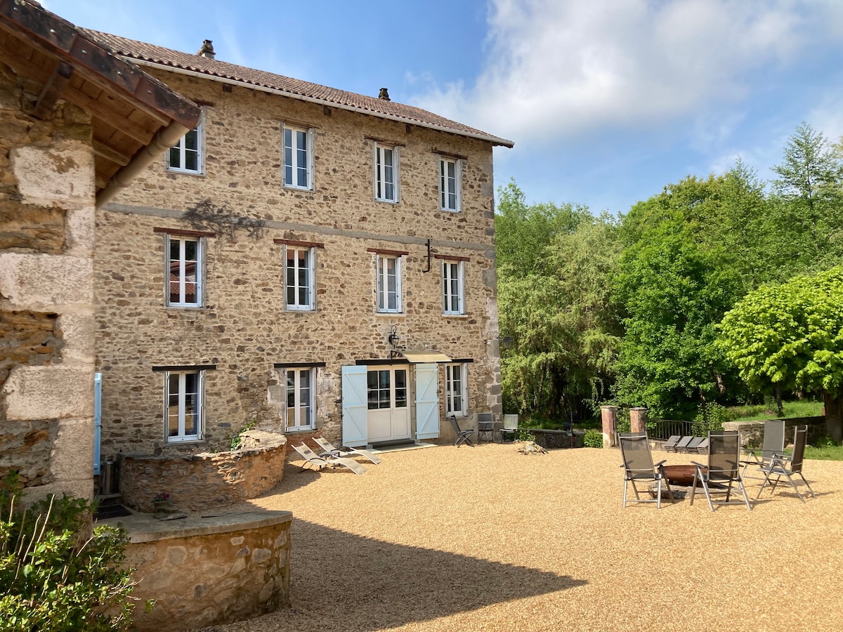 Ancien Moulin - écrin de verdure