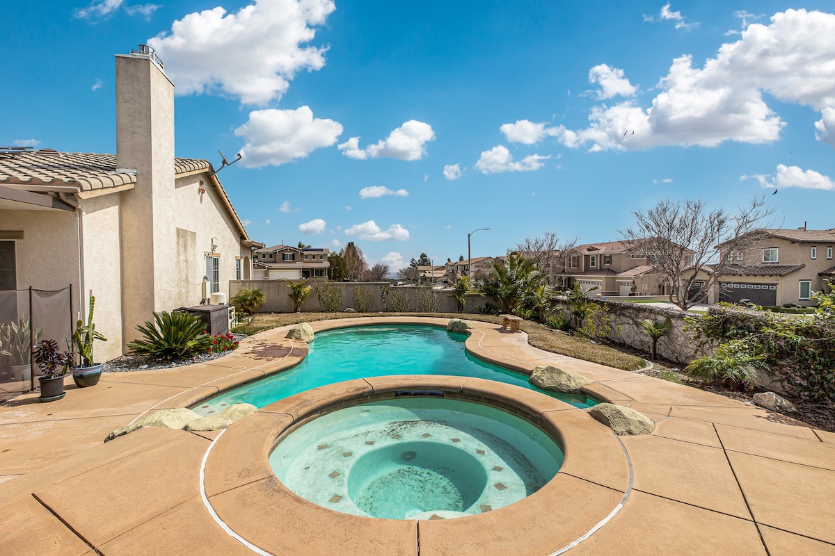 LUX|Tranquil Heaven: Pool&Spa Oasis in Rancho Cuca