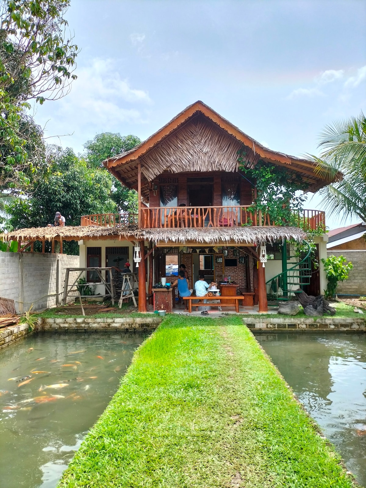 Cosy hornbill nest hideaway