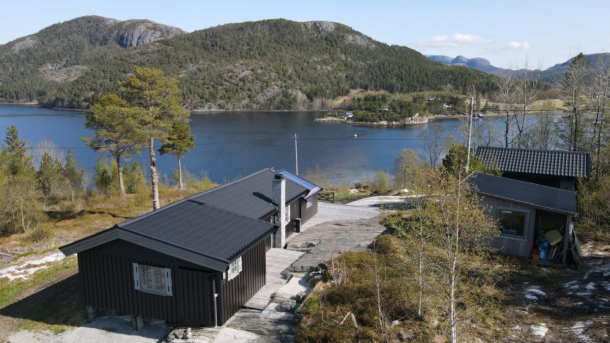 奥登小屋, Lysøysysundet