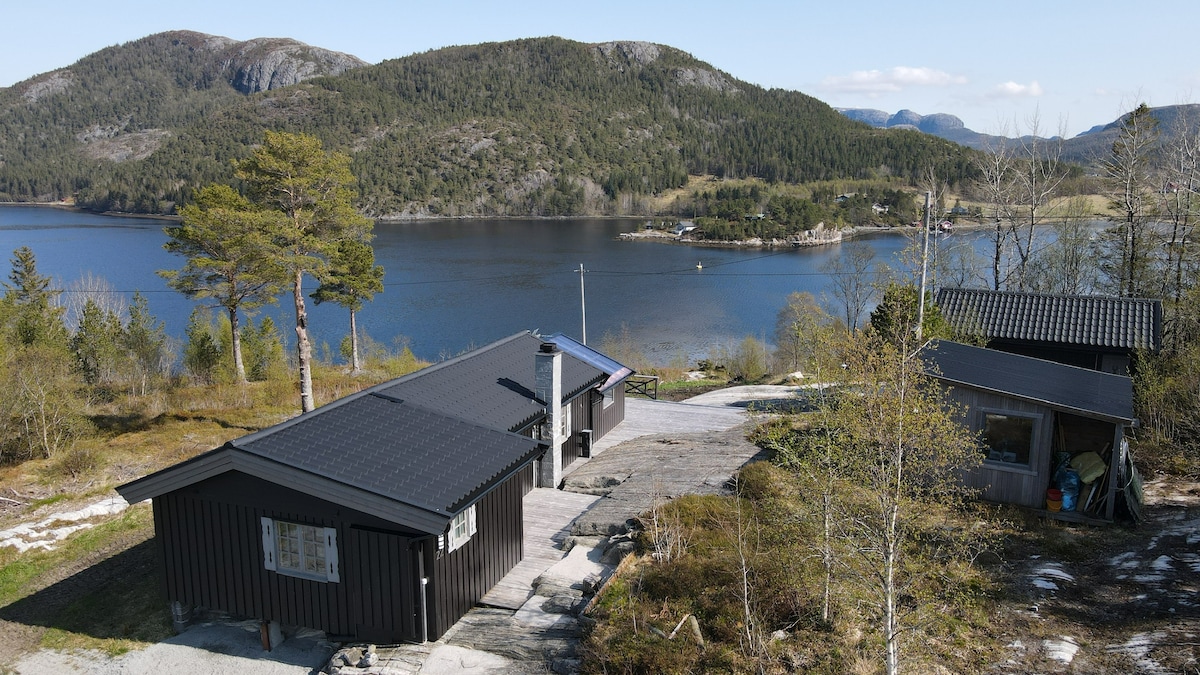 奥登小屋, Lysøysysundet