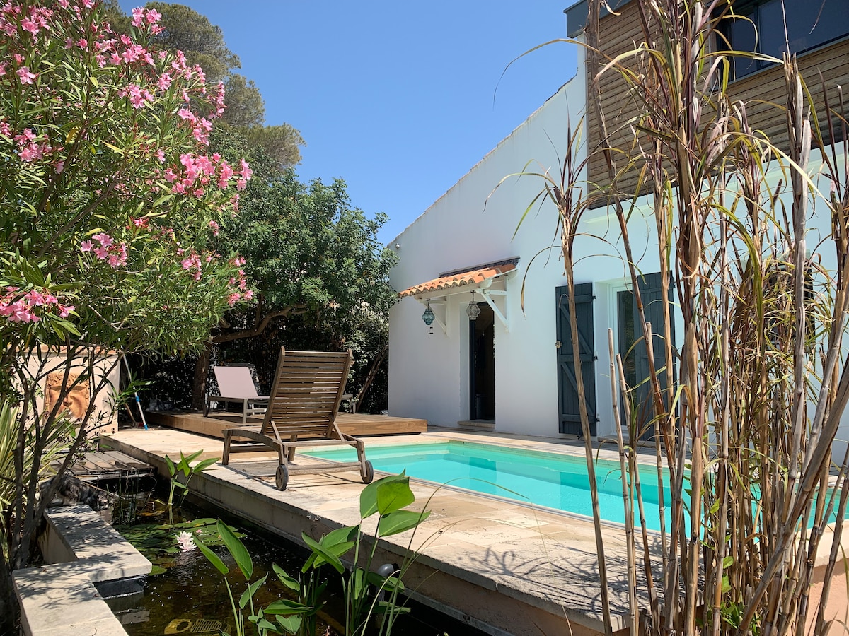 Appartement vue mer, piscine chauffée