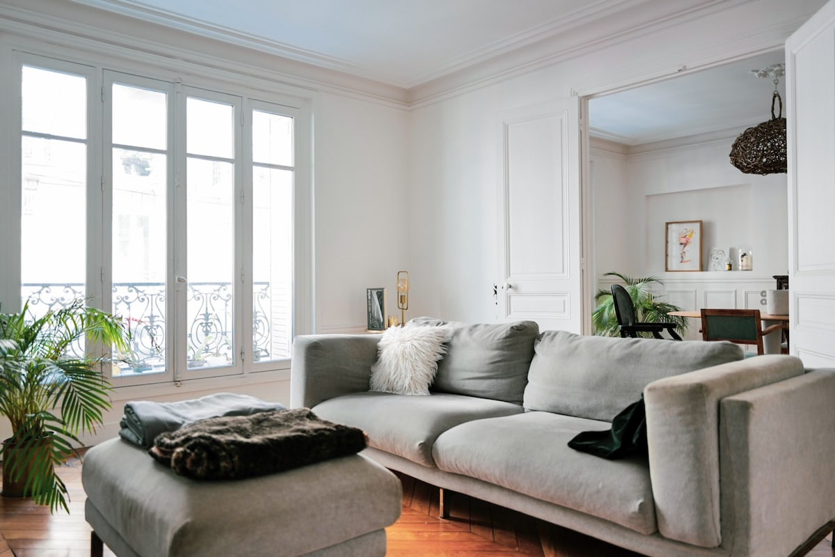 Beaut. 2P Parisian flat in Oberkampf near Marais