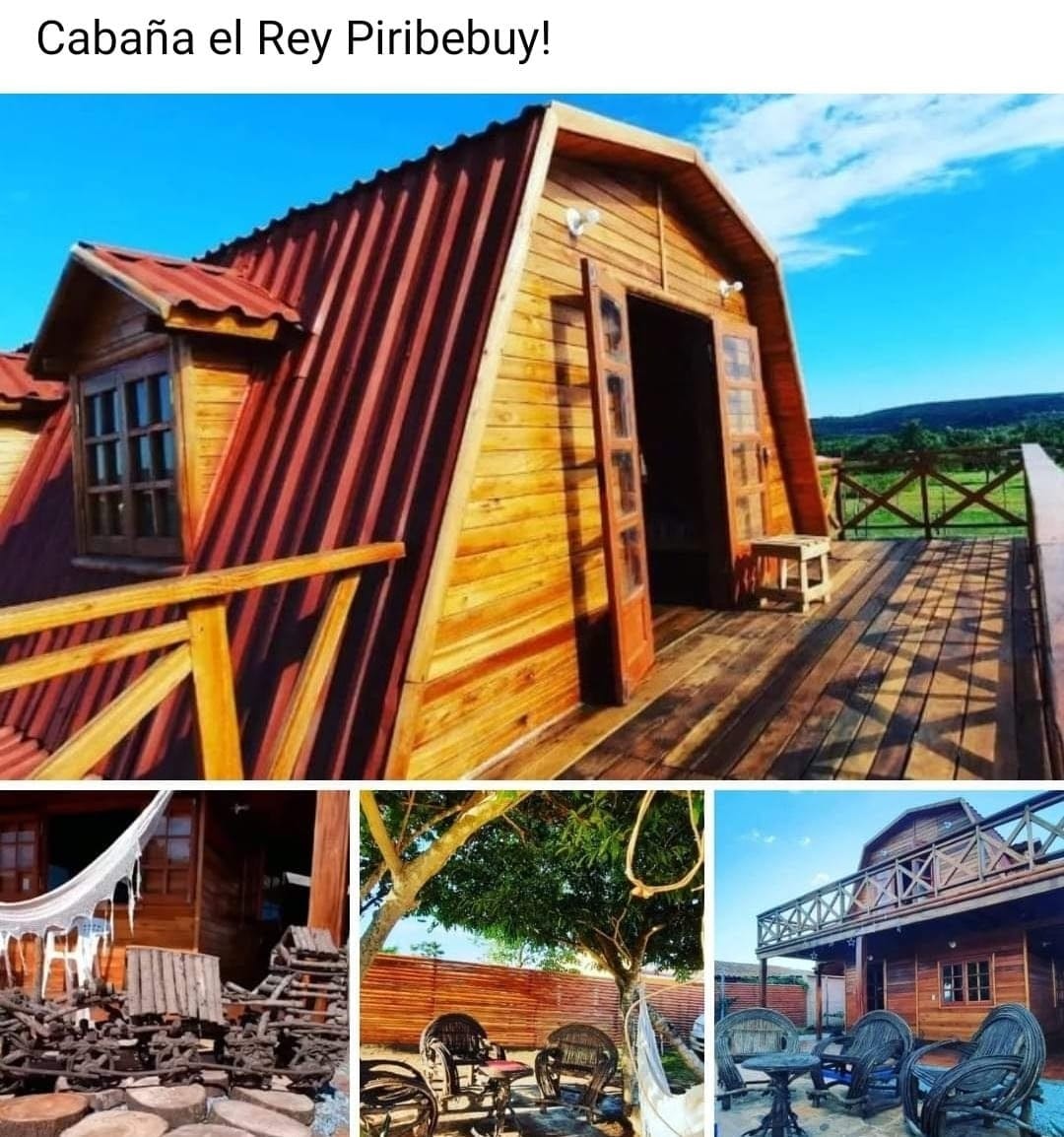 Hermosa Cabaña El Rey Piribebuy