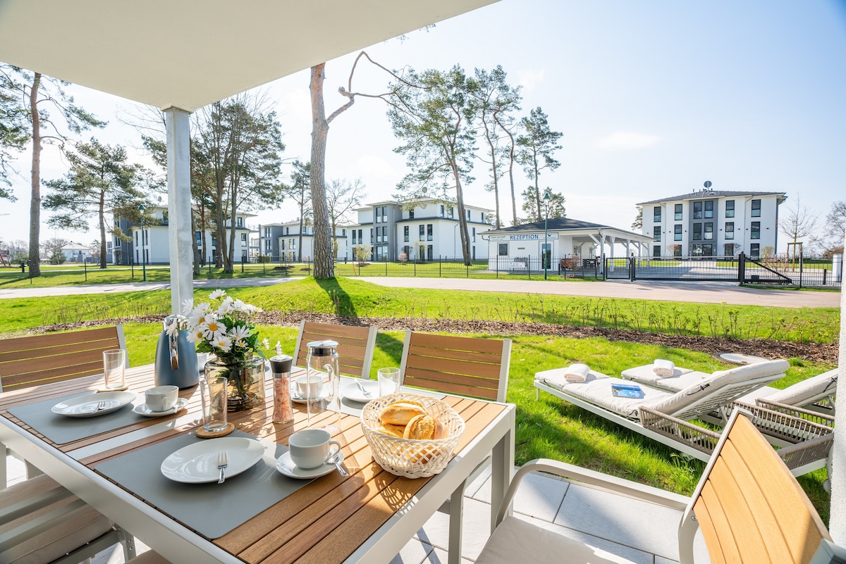 Terrassenwohnung Sonnengarten-Haffresidenz (5.1)