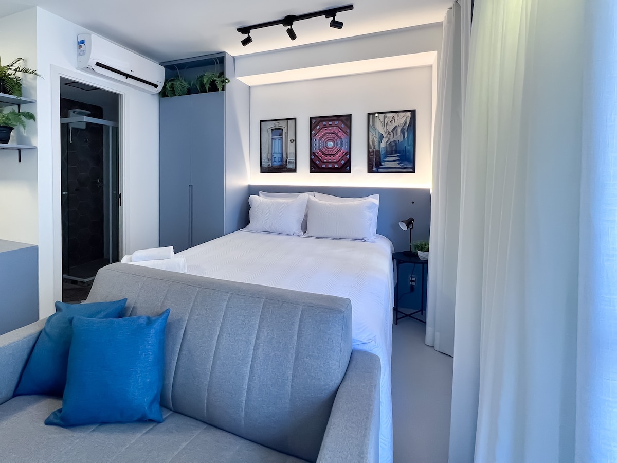 Loft Blue Door - novo apartamento no Paraíso