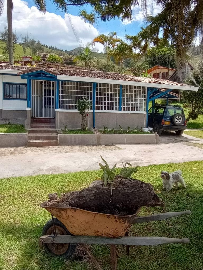 Casa campestre en el pueblo