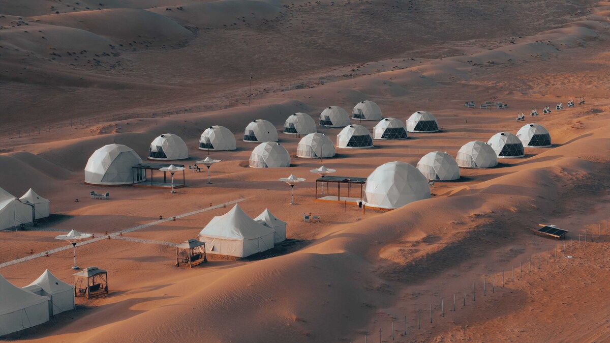 豪华沙漠营地