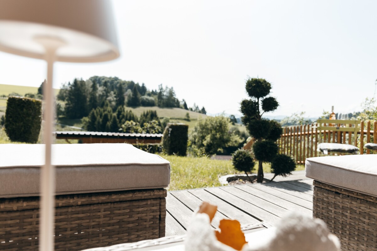 Sauna | Smarte Ausstattung | Terrasse m. Bergblick