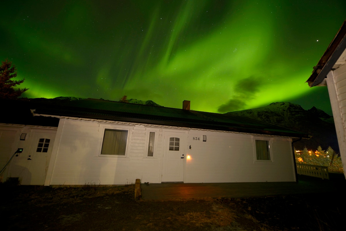 Guesthouse at Rolvsfjord, Lofoten.