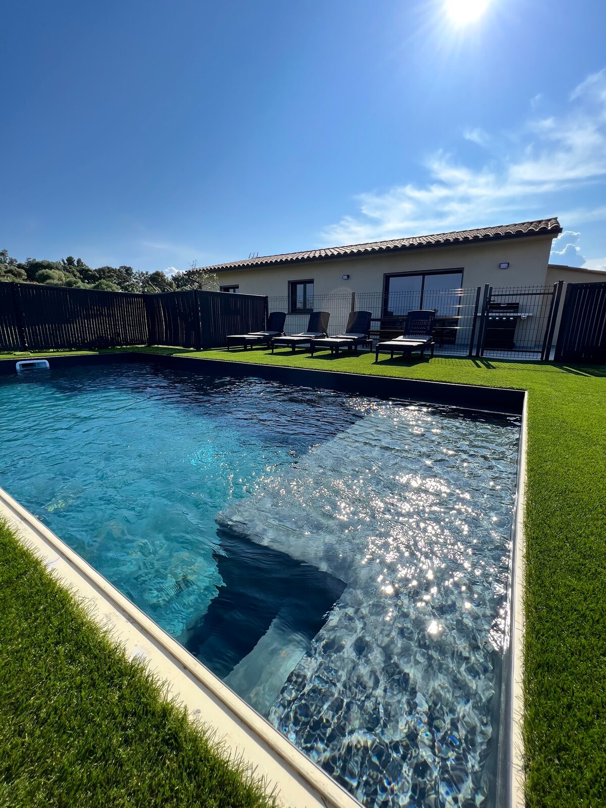 Casa Lamaghjone : Villa T4 avec piscine proche mer