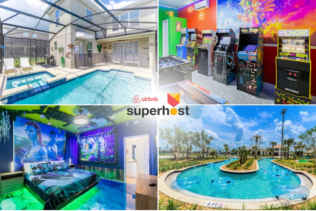 No Airbnb fee! Home with pvt Pool/Spa/Game Room!
