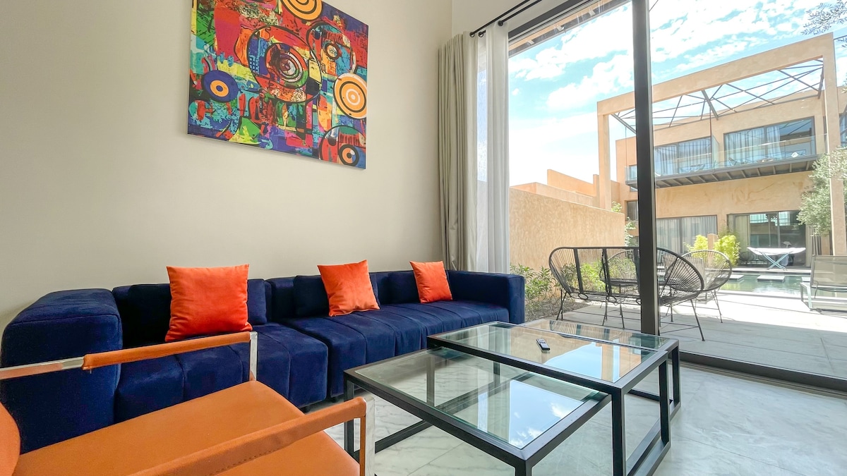 Duplex Zoé - Contemporain et design à Marrakech