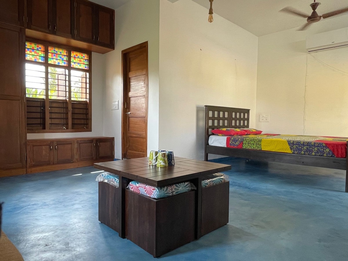 AC Penthouse near Auroville with  terrace