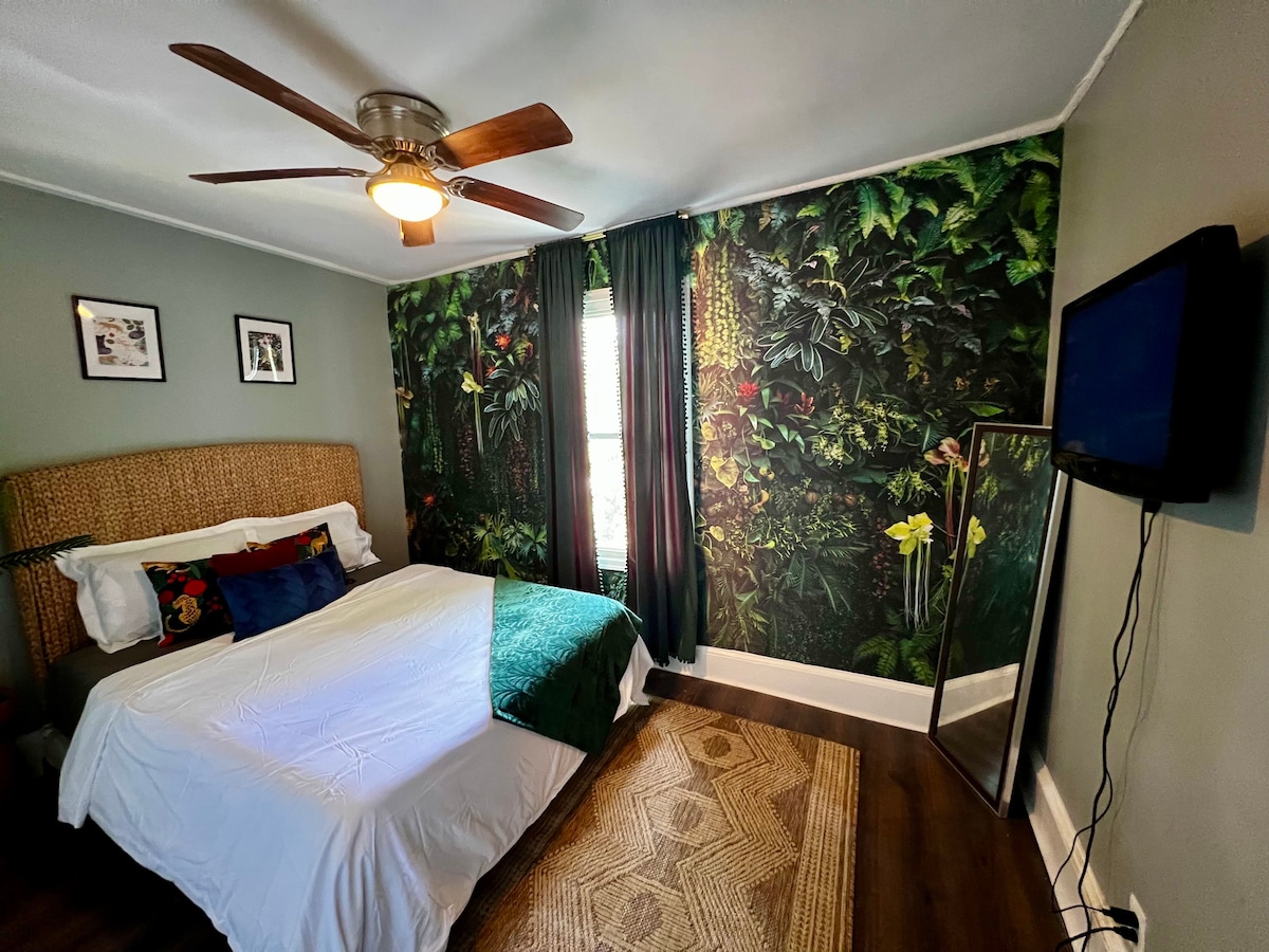 Spacious Jungle Themed 4 Bedroom, 2 Bath Home