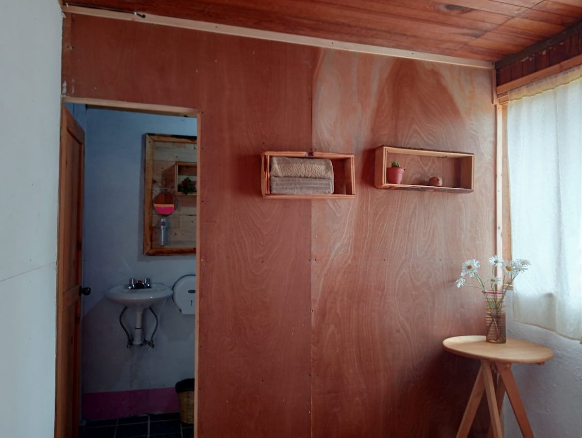 cuarto baño privado para dos personas