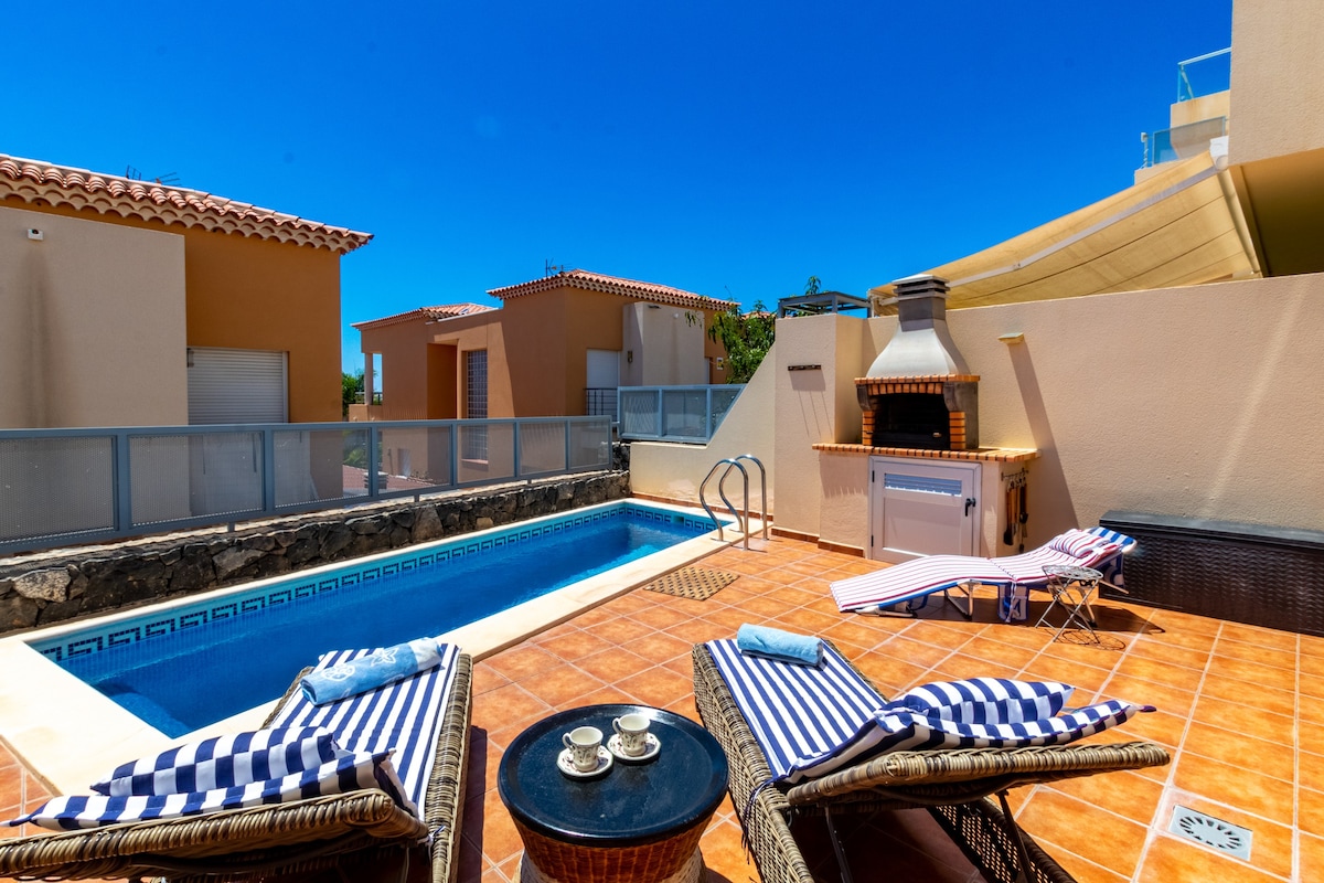 DHT60 -度假屋私人泳池梦幻之家特内里费岛