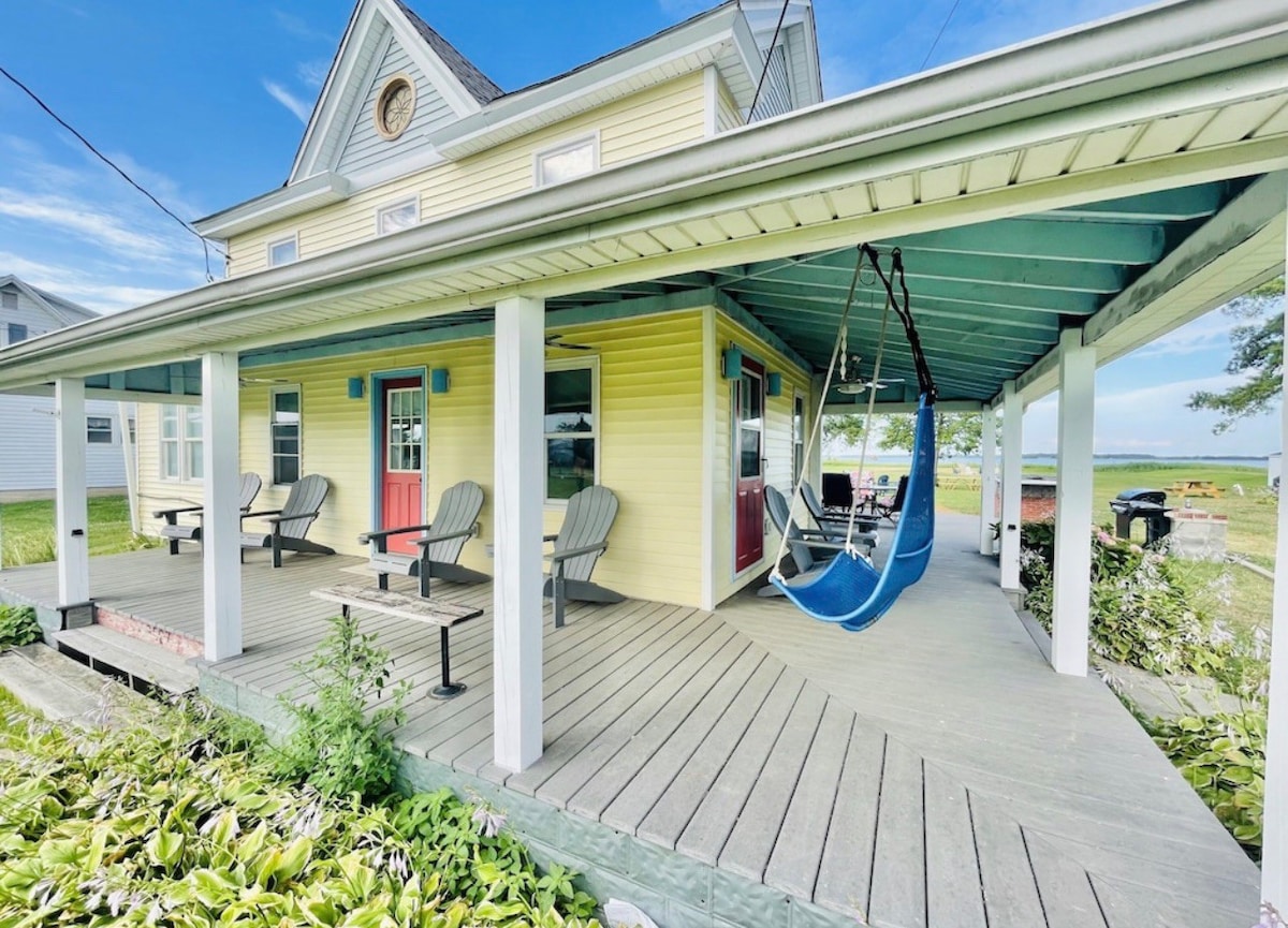 Waterfront Farmhouse, Hoopers Island, MD.