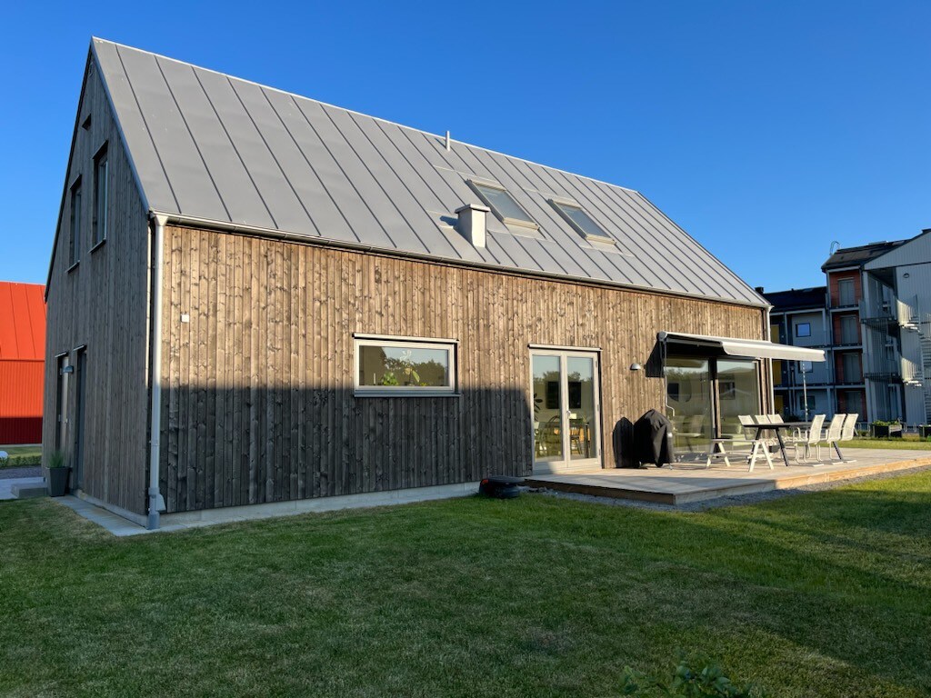 Nybyggd villa i Kalmar