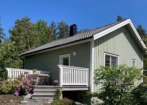 Litet hus i Ekerö Sommarstad