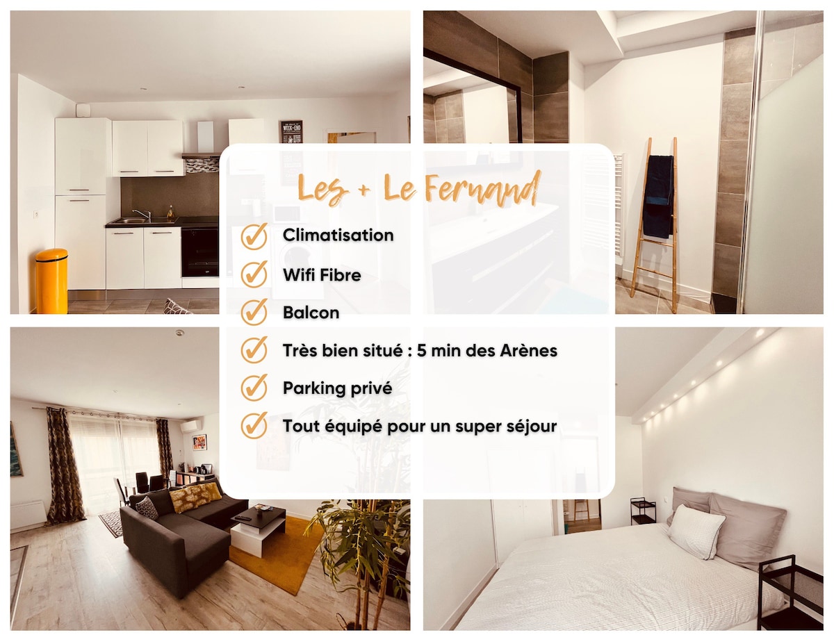 Le Fernand Bel appartement+Parking (en supplément)