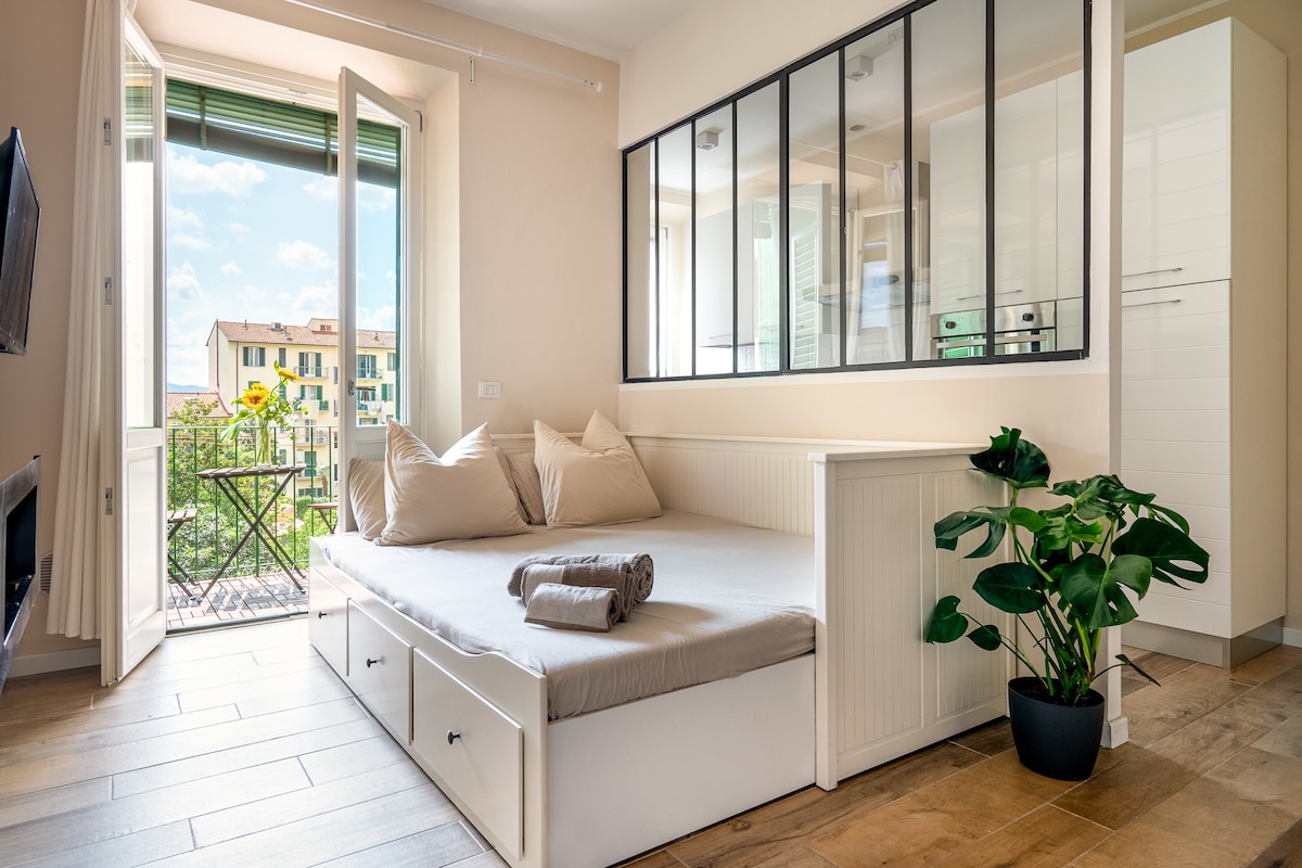 Novolino Apartment with balcony