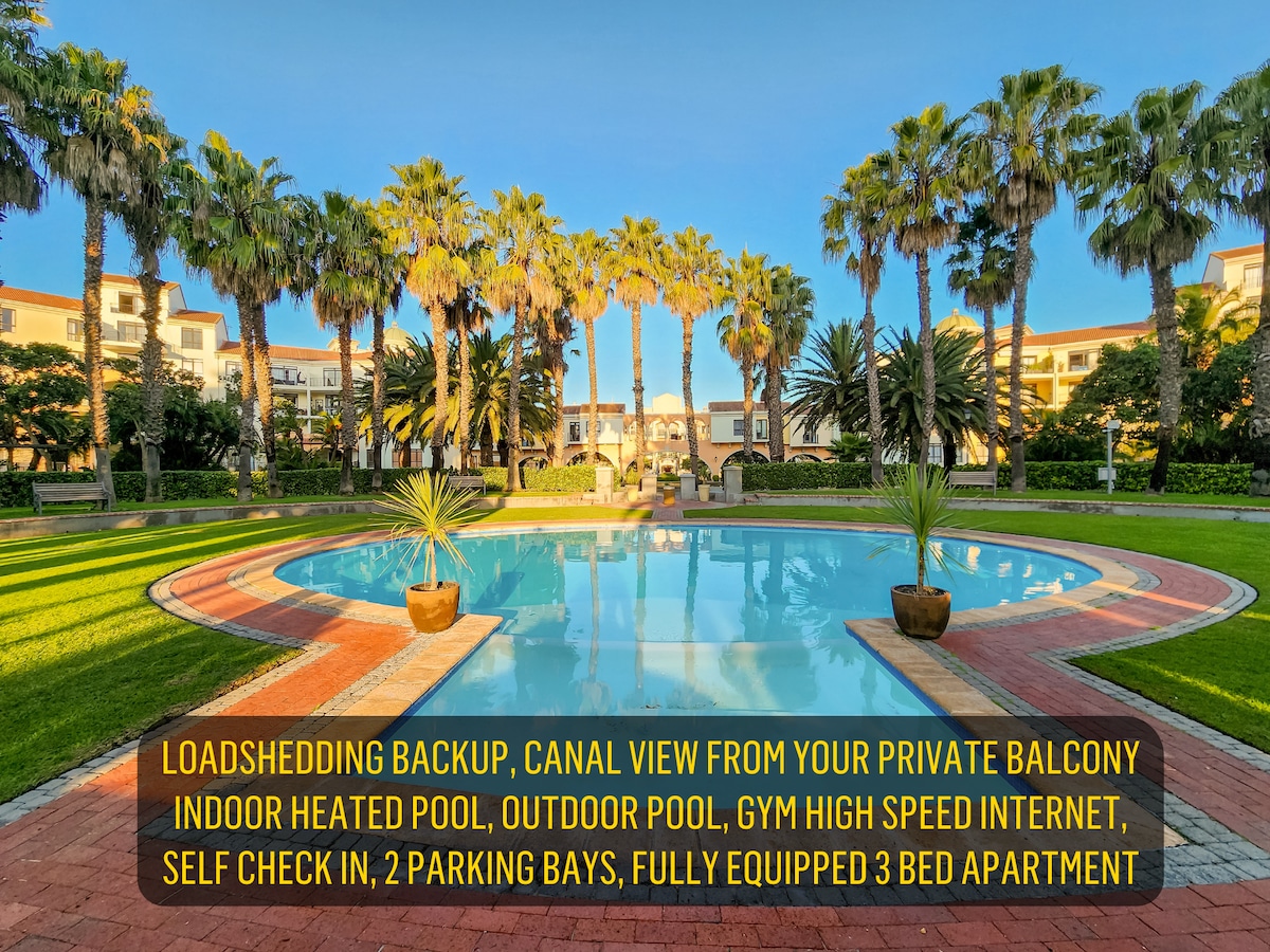 Backup power, Pools, 24/7 security, family getaway