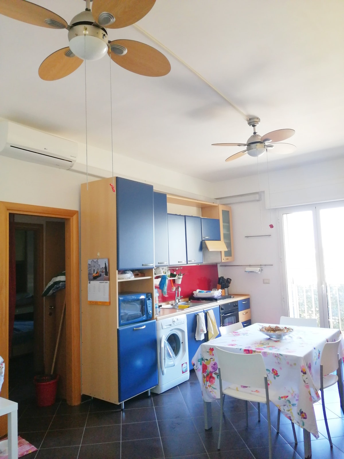 Comfortable families apartment with kids near sea