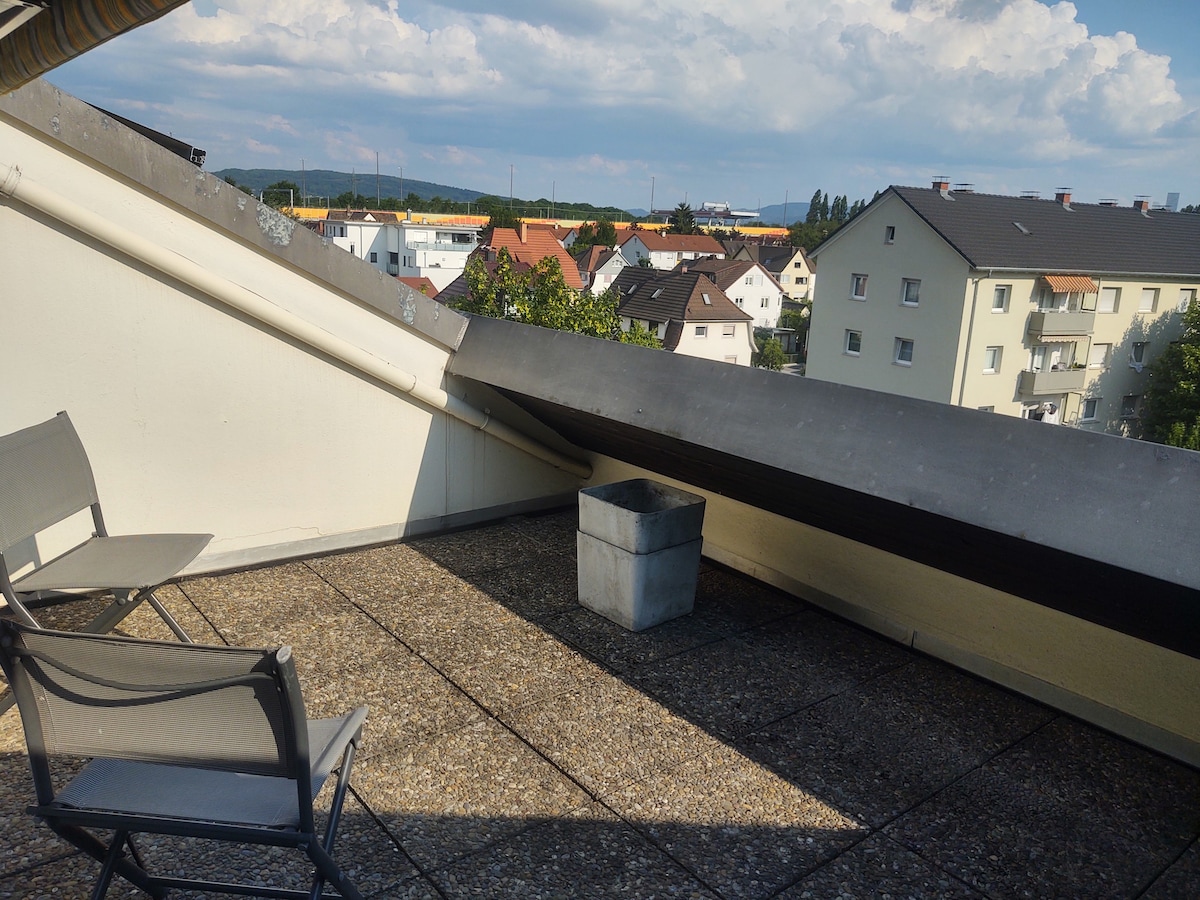 Wohnung mit Balkon nähe Basel
