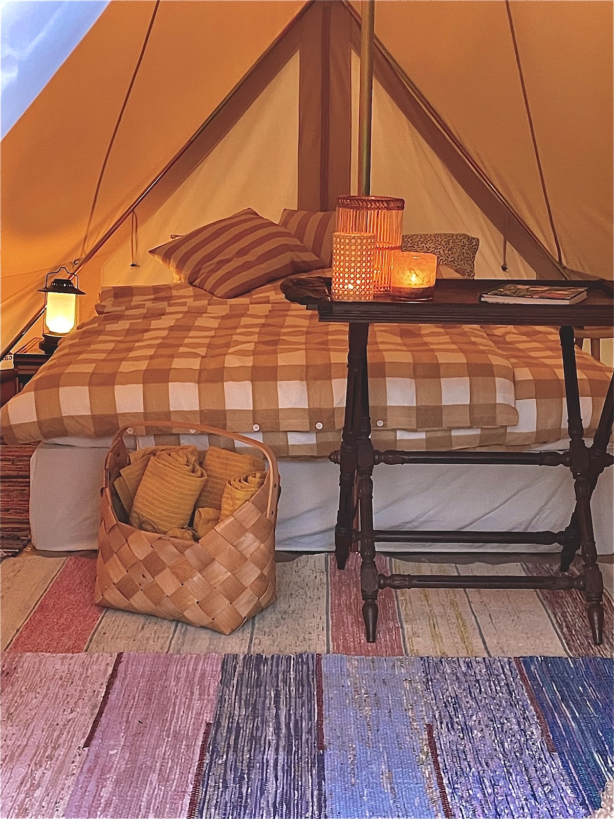 Glamping - mitt i  naturen