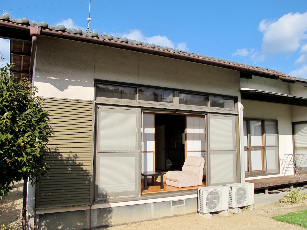 Sakura-sou/直島ゲストハウスさくら荘、築約50年一軒家まるまる貸切、２名様から宿泊可能