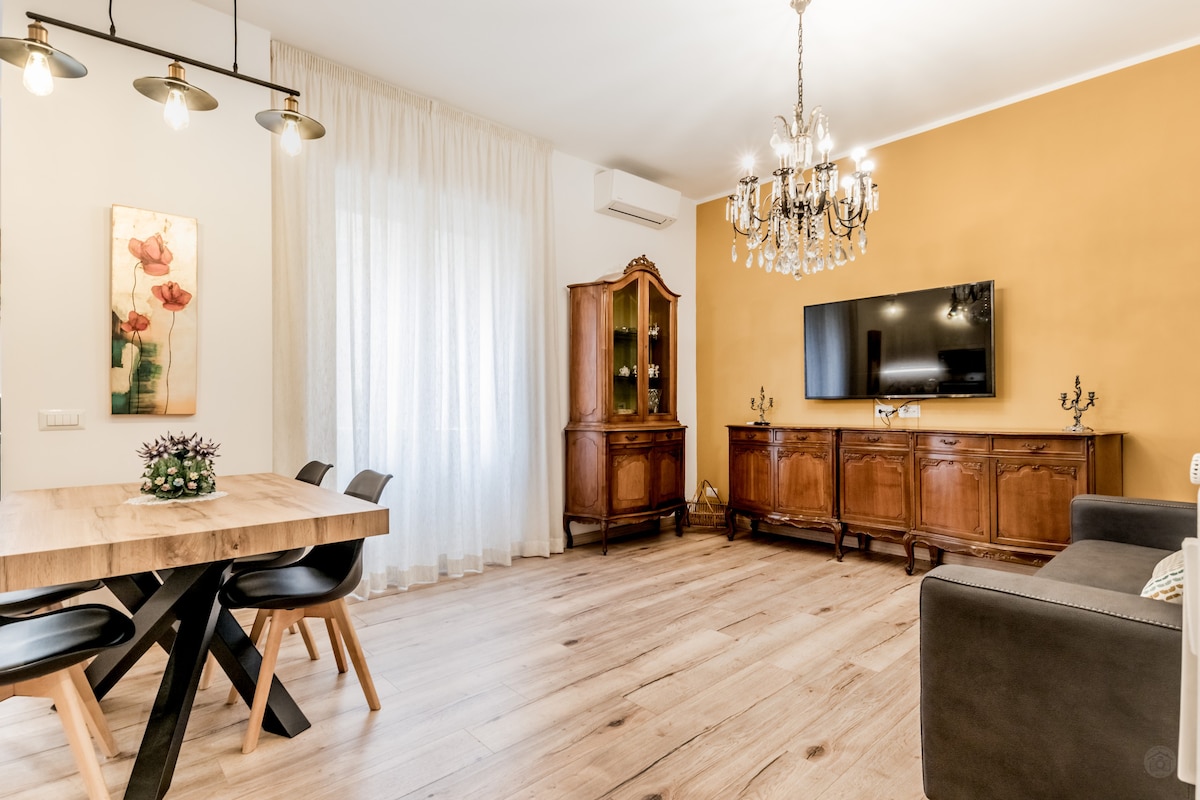 History and design apartment in Testaccio district