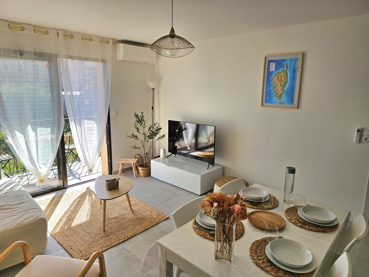 Appartement moderne neuf Piana