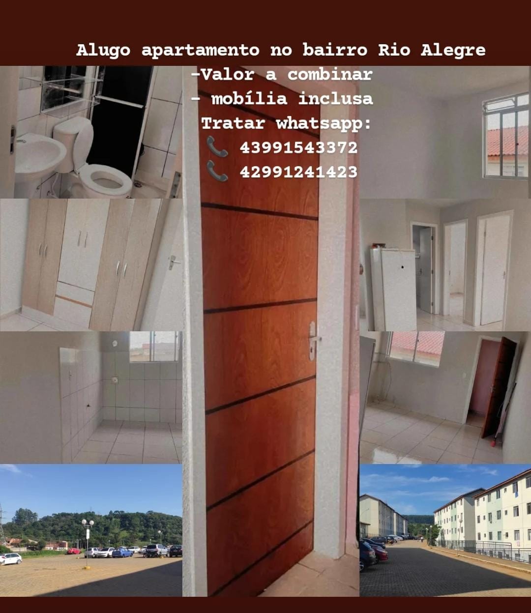Apartamento Res. Atlântico, Rio Alegre TB