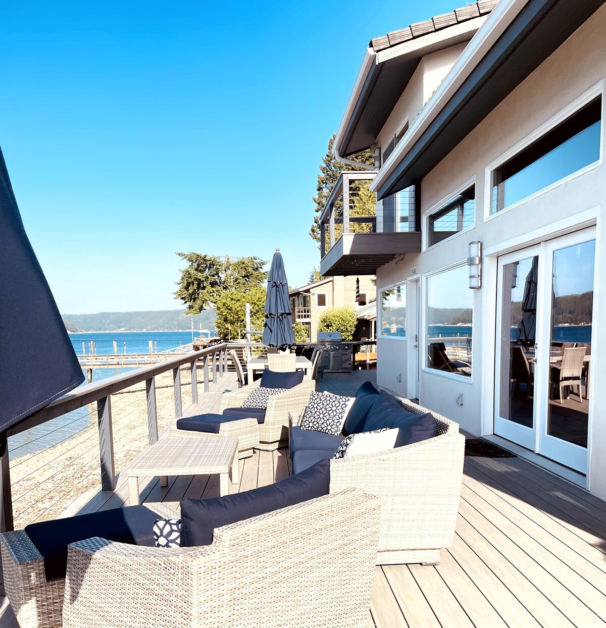 Enjoy a serene waterfront home