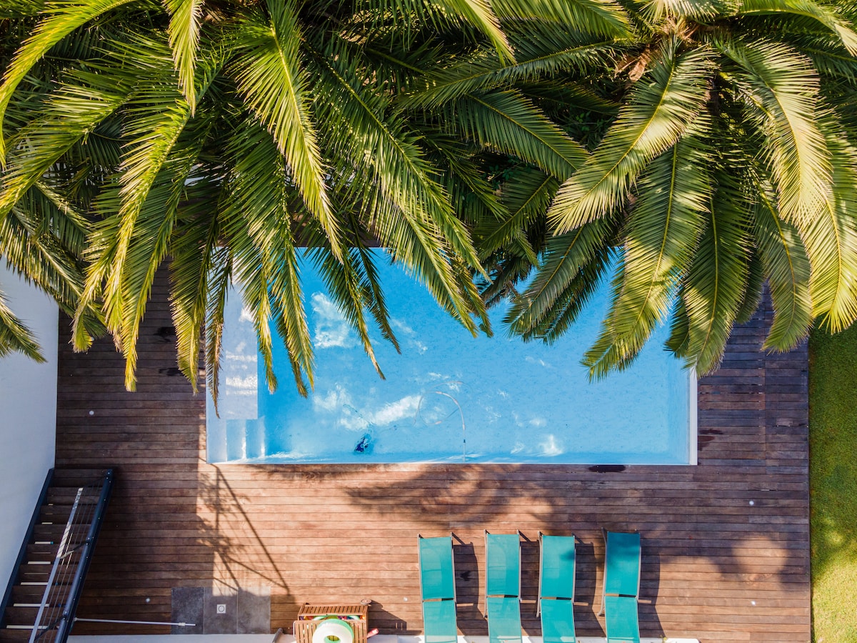 La Villa Habia avec Piscine Chauffée