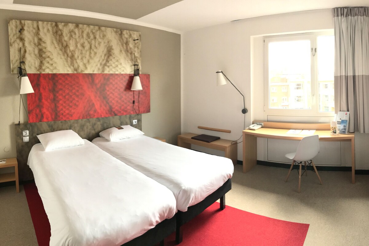 2 persons bedroom near Mons city centre