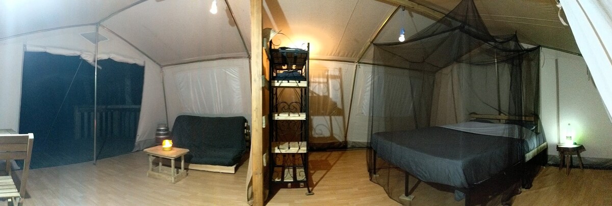 Le Glamping by Horizon Mohair, espace Valériana !