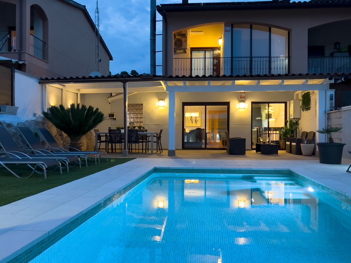 Villa Sweet Home - piscina privada a 10 min Sitges