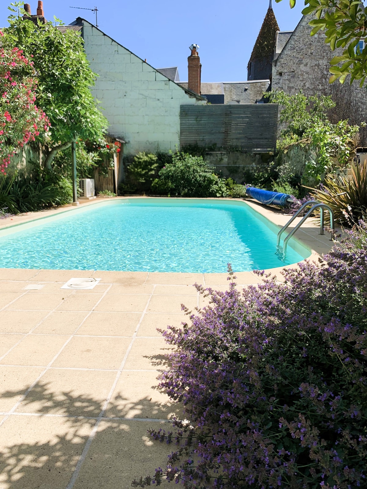 Appartement central avec piscine