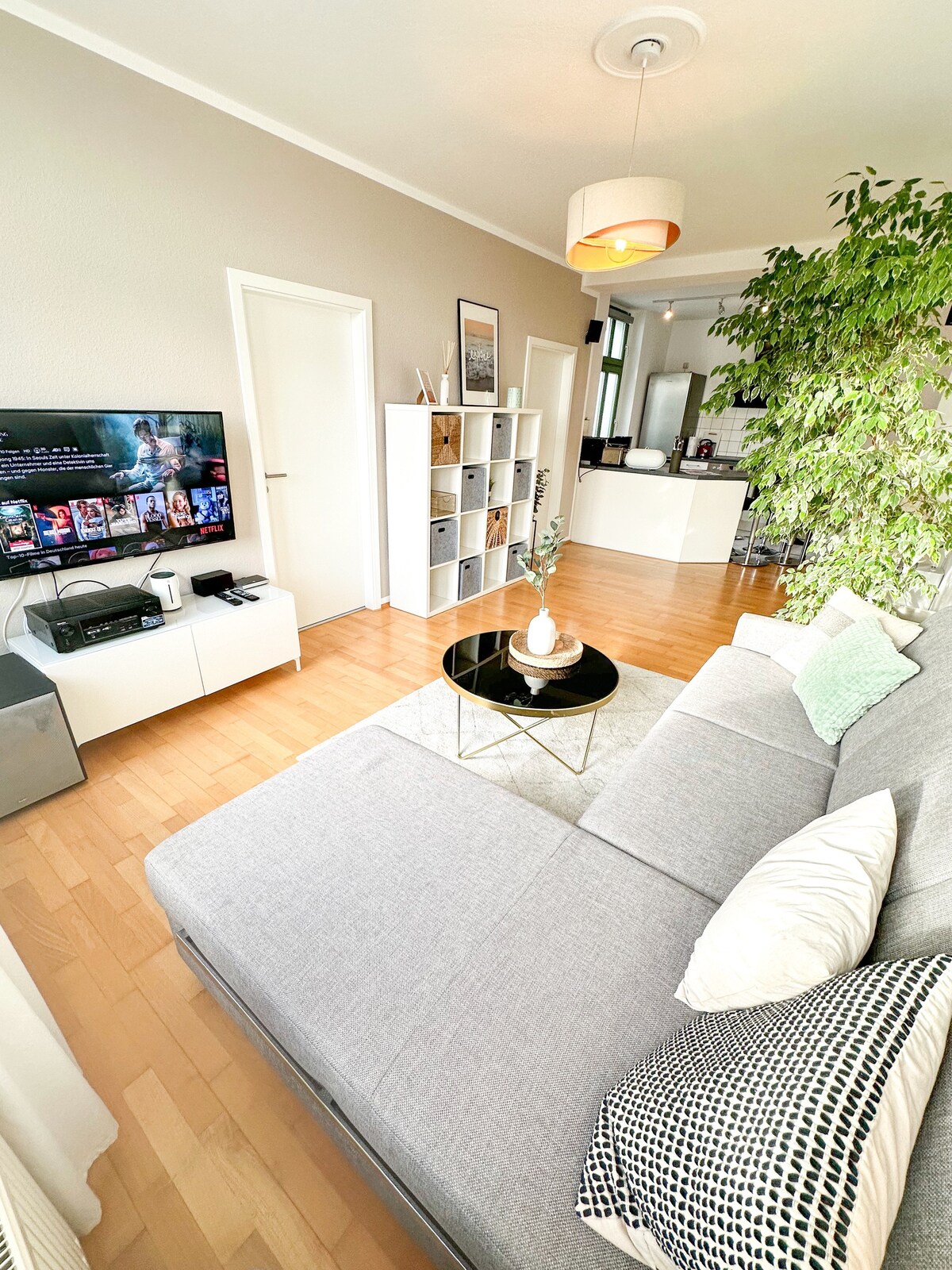 Design Apartment | 3 Room 77qm | Central | Netflix