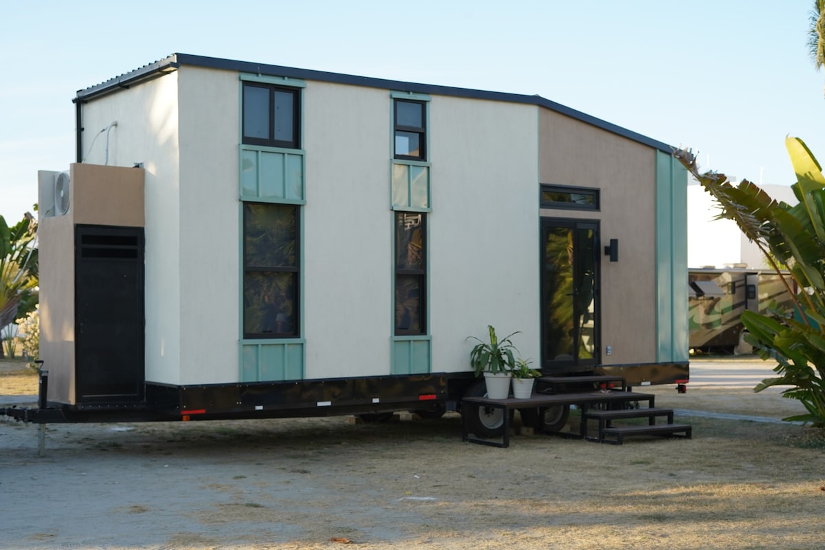 Tiny House Querencia en Playa Cerritos。