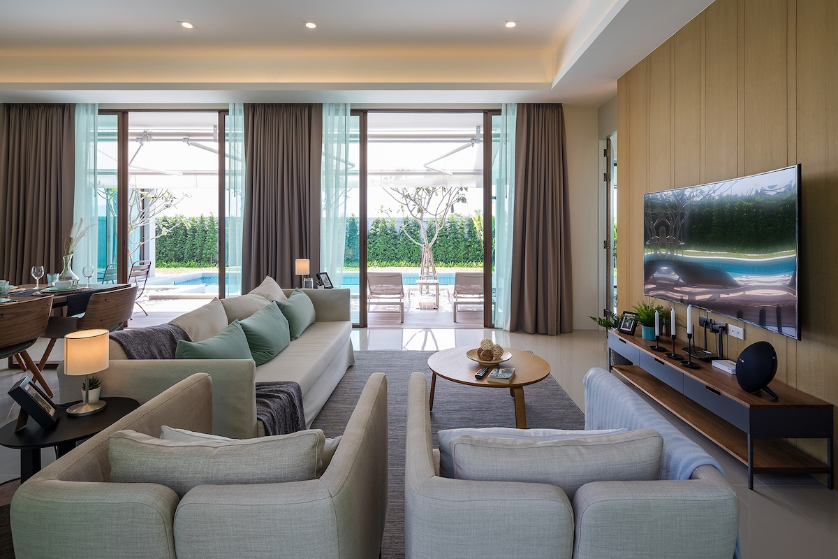 Icon Hua Hin 3-Bed Pool Villa with Prime Privacy