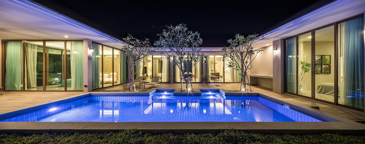 Icon Hua Hin 3-Bed Pool Villa with Prime Privacy