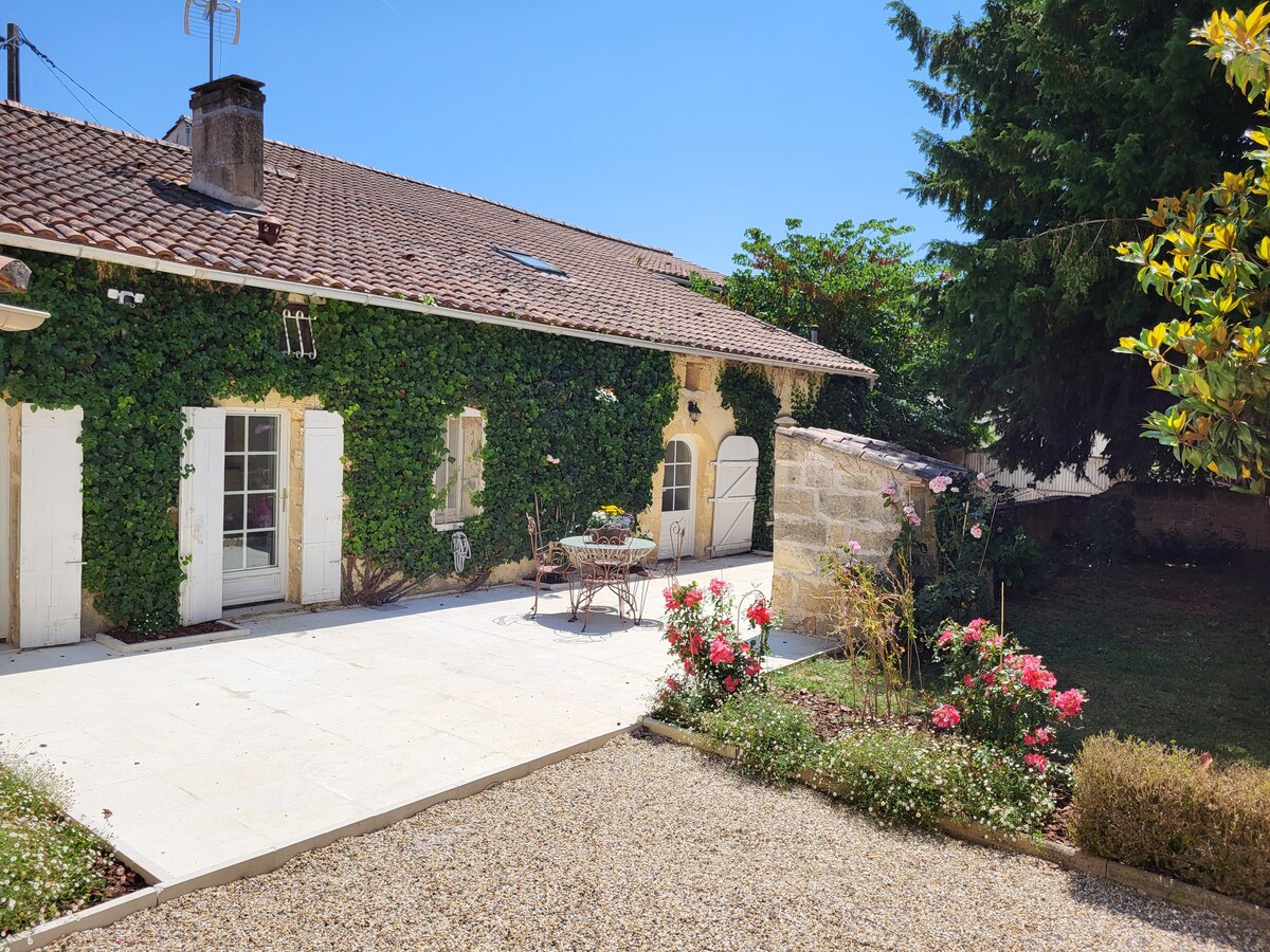 Gîte au Domaine de Plisseau au milieu des vignes