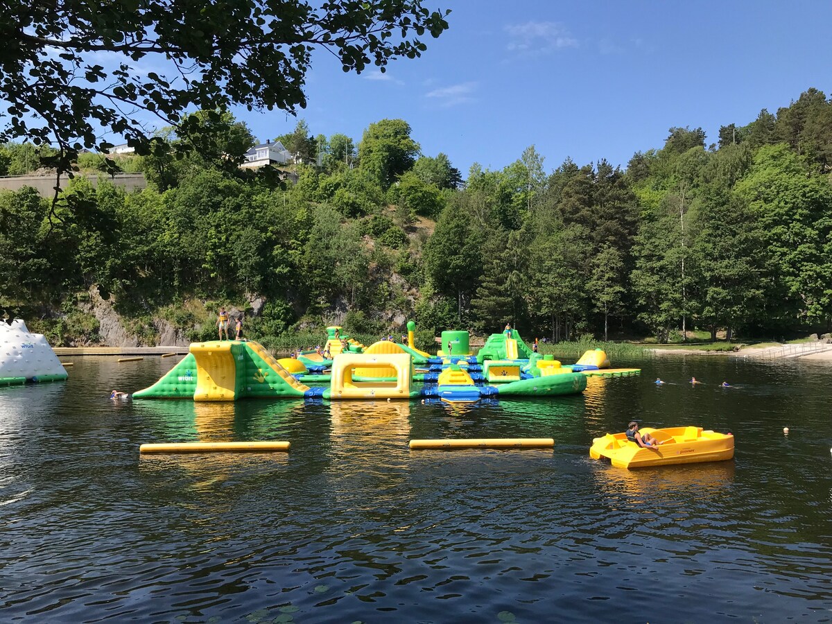 Riverside Bliss Camp: 3 man tent Near Tvedestrand