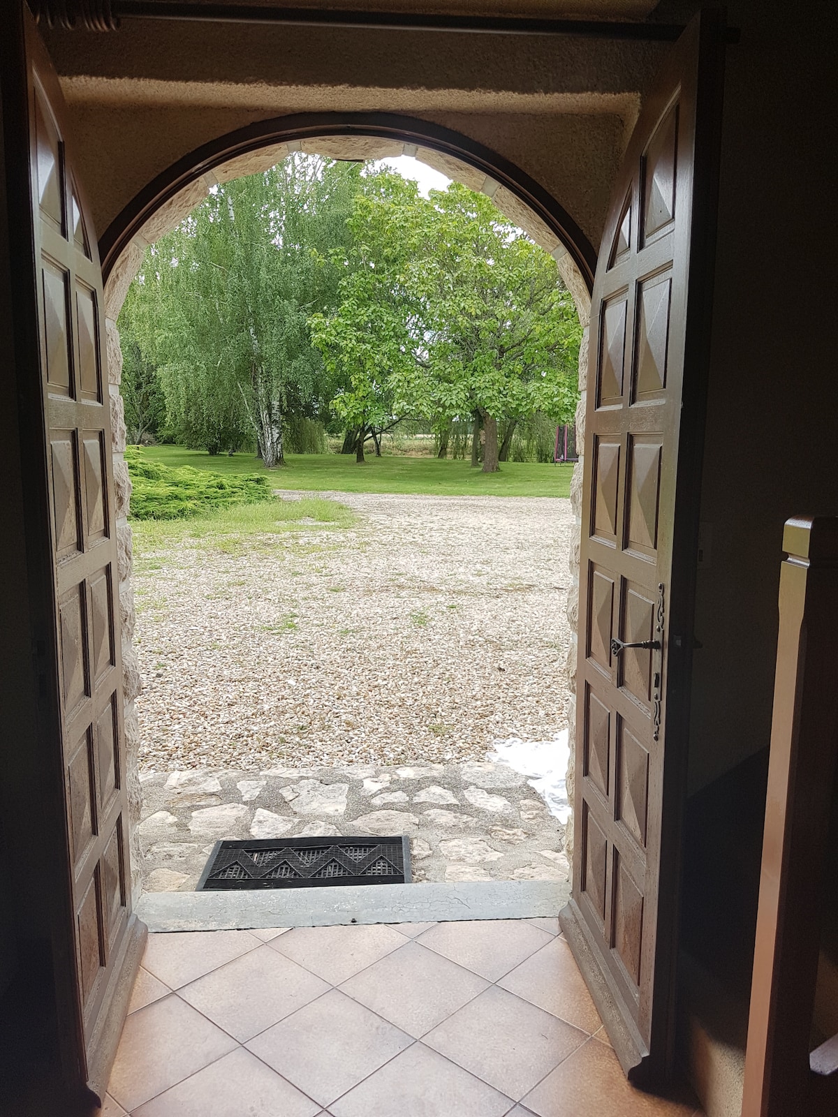 Logement au bord de l étang