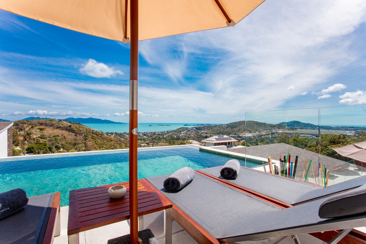 Luxury 6BR Villa with Amazing 180 Degree Views