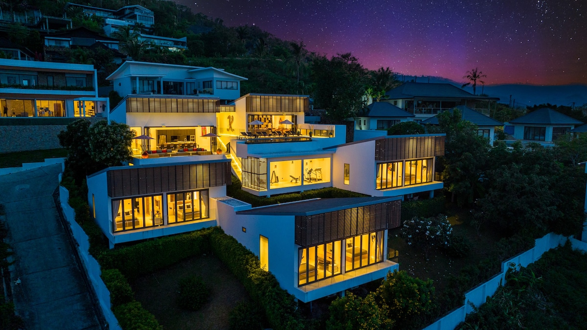 Luxury 6BR Villa with Amazing 180 Degree Views