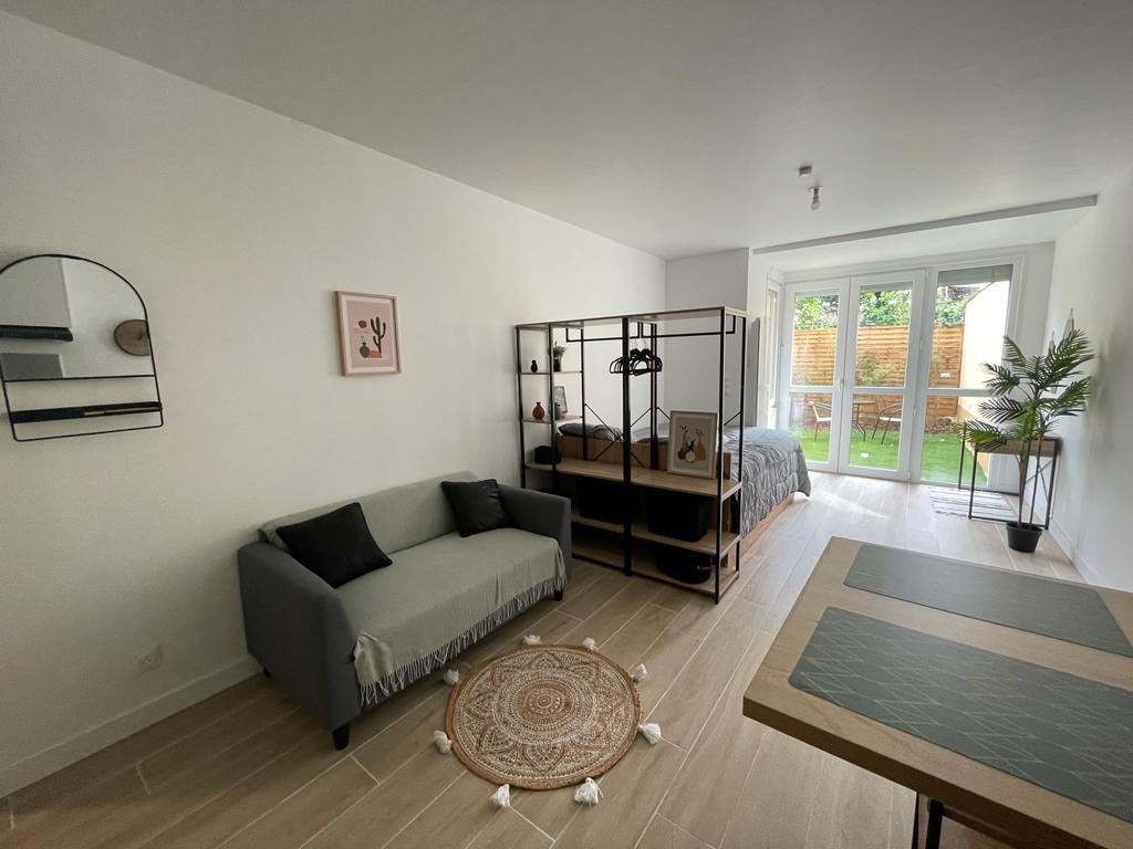 3-Appartement indépendant  27 M2 avec jardin